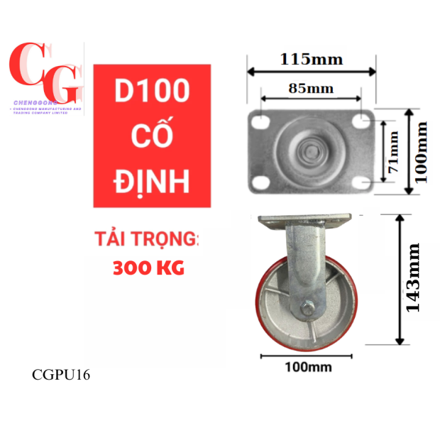 banh-xe-pu-d100-d125-d150-d200-loi-gang-co-dinh